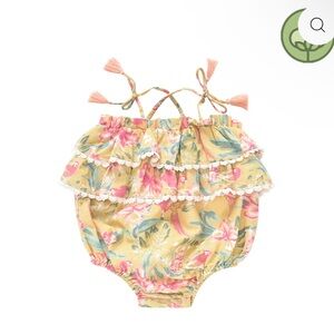 Floral Ruffle Kids One Piece by Louise misha